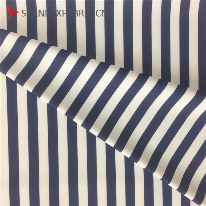 striped fabric, polyester and elastane fabric, swimsuit fabric wholesale