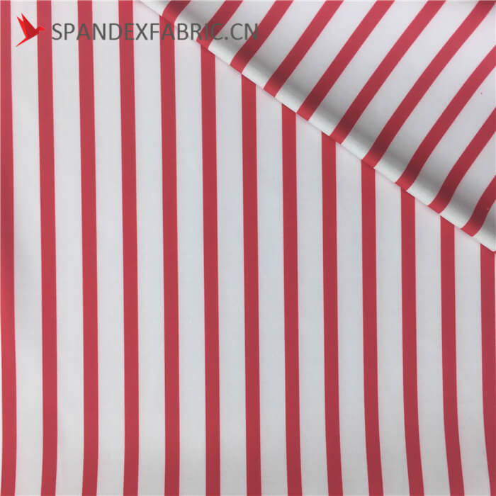 striped fabric, polyester and elastane fabric, swimsuit fabric wholesale