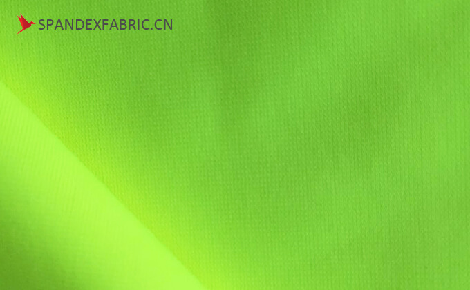 Talk about the fluorescent neon spandex fabric