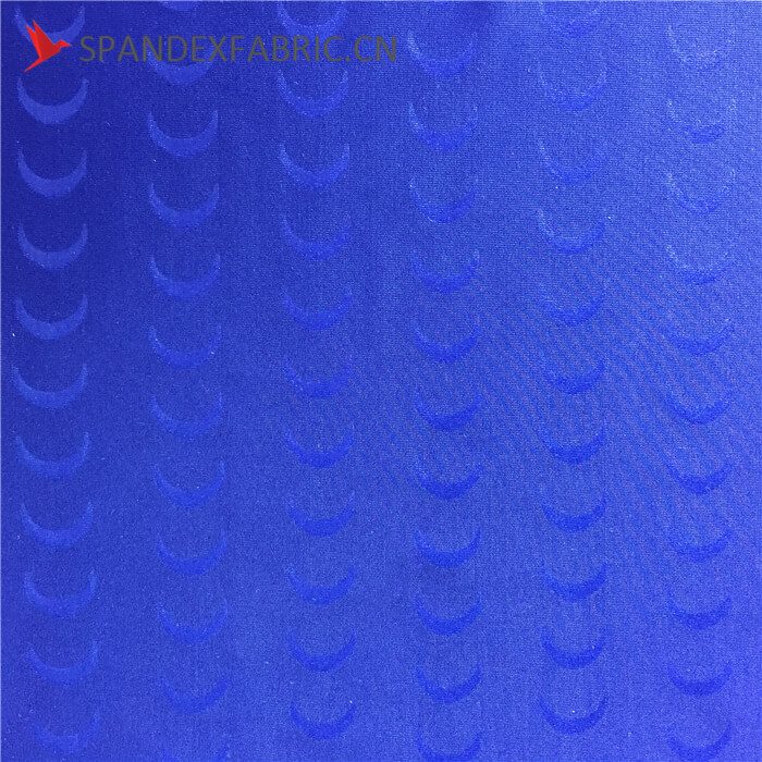 Textured Supplex Lycra Polyester Emboss Fabric Textile