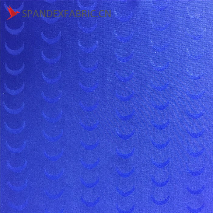 Textured Supplex Lycra Polyester Emboss Fabric Textile