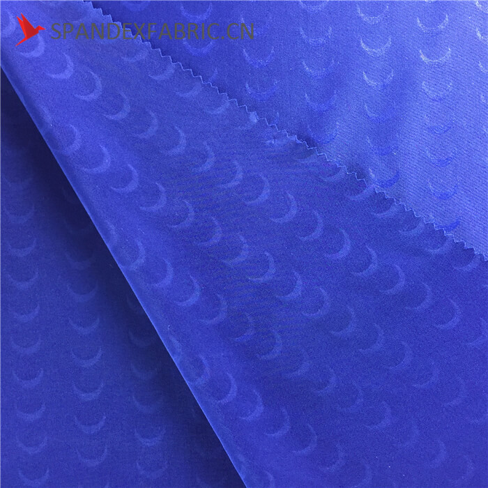 Textured Supplex Lycra Polyester Emboss Fabric Textile